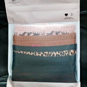 NWT Comfy & Cute Victoria's Secret 5-Pack Stretch Cotton High-Leg Brief Panties